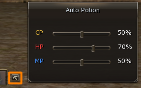 Automatic CP, HP, and MP settings